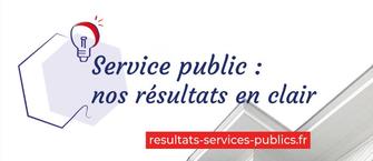 Service public : nos résultats en clair