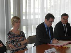 Signature du protocole d'accord entre les missions locales en Essonne et le SPIP le 21 mars 2016
